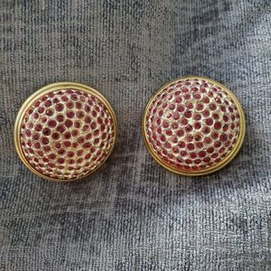 RARE Jay Strongwater Friedman Oversize Earrings